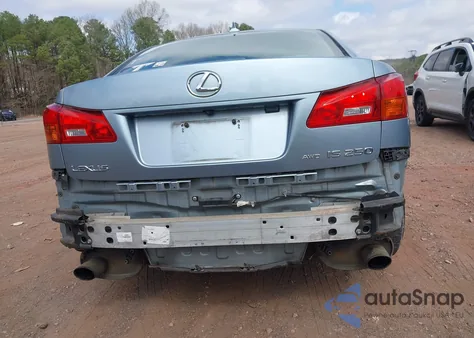 2007 Lexus Is 250 z USA, uszkodzony, nr VIN JTHCK262772019203